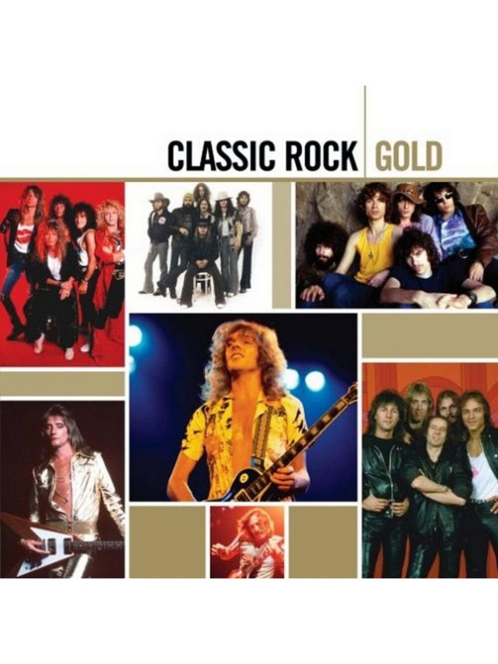 Classic Rock Vinyl Record - Gold Edition, Timeless Hits, Music Collectible